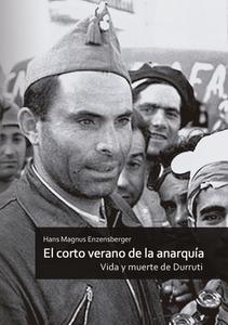 Fotografía en blanco y negro de José Buenaventura Durruti rodeado de gente